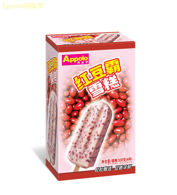 4支装红豆霸雪糕
